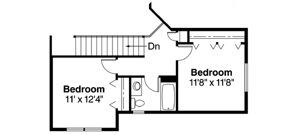 Upper/Second Floor Plan: 17-397