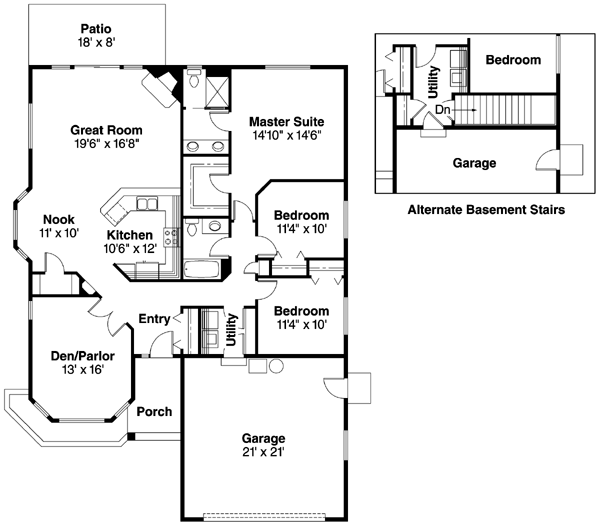 Main Floor Plan: 17-399