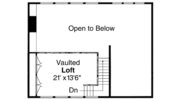 Upper/Second Floor Plan: 17-400