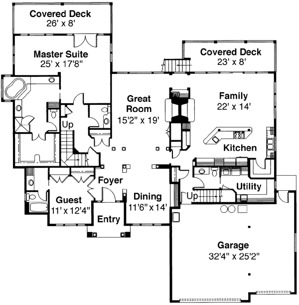 Main Floor Plan: 17-401