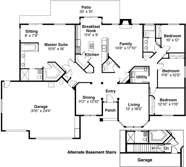 Main Floor Plan: 17-403