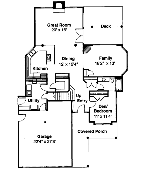 Main Floor Plan: 17-404