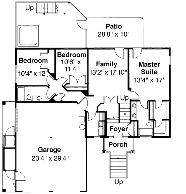 Lower Floor Plan:17-406