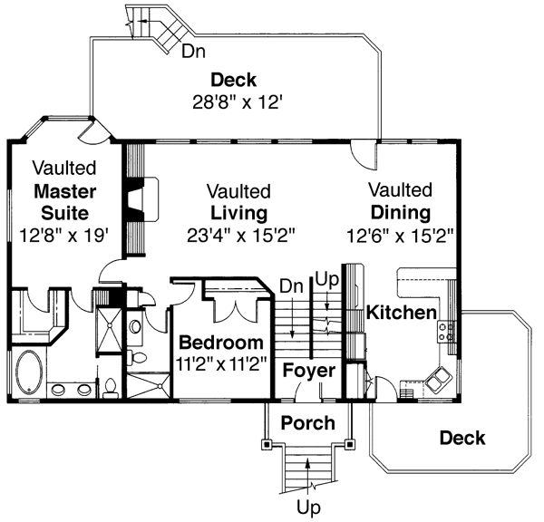 Main Floor Plan: 17-406