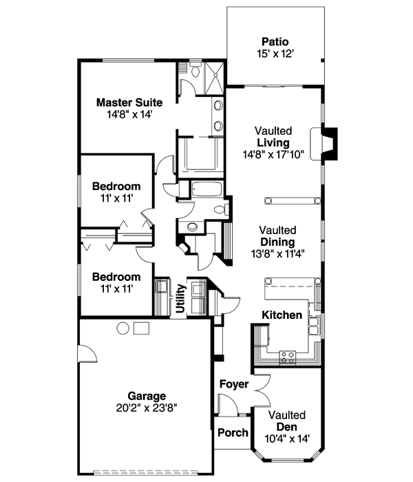 Main Floor Plan: 17-408