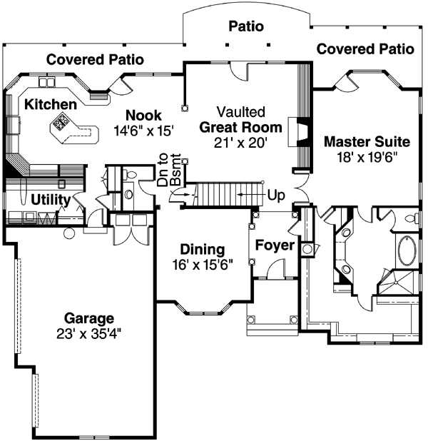 Main Floor Plan: 17-412