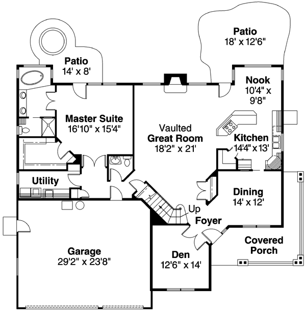 Main Floor Plan: 17-415