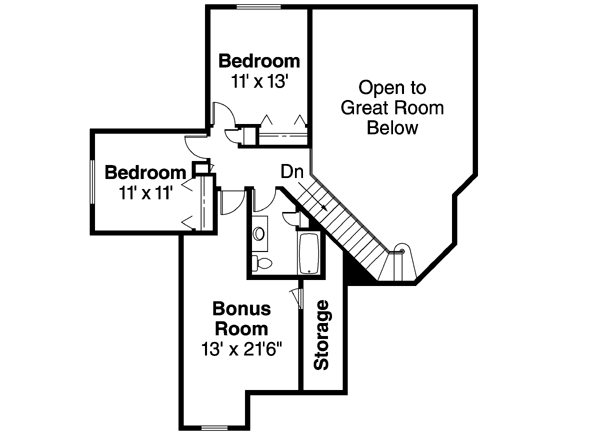 Upper/Second Floor Plan:17-415