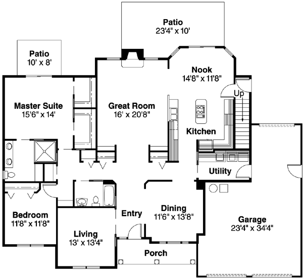 Main Floor Plan: 17-417