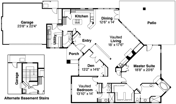 Main Floor Plan: 17-420