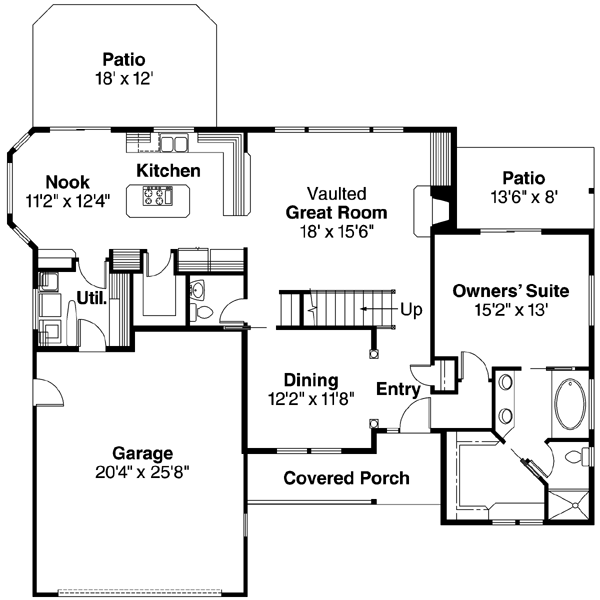 Main Floor Plan: 17-421