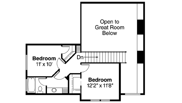 Upper/Second Floor Plan: 17-421
