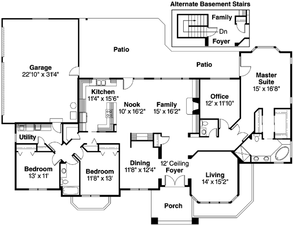Main Floor Plan: 17-422