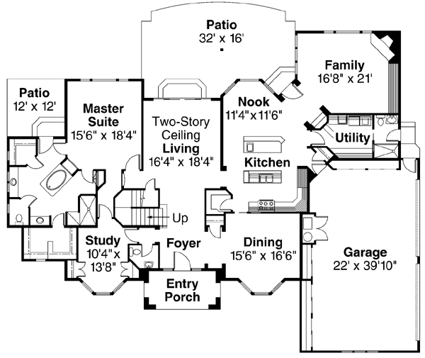 Main Floor Plan: 17-424