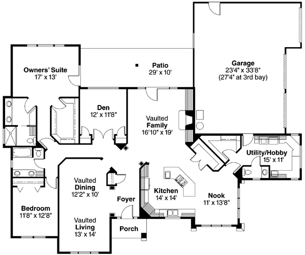 Main Floor Plan: 17-426