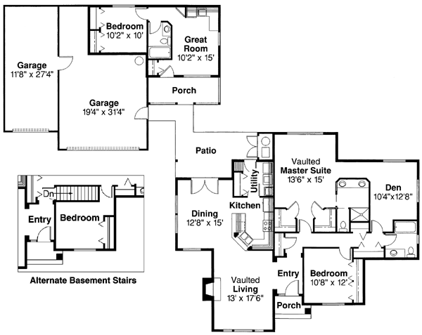 Main Floor Plan: 17-427