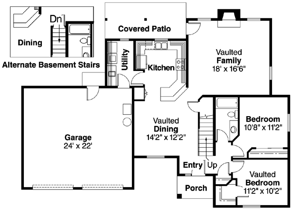 Main Floor Plan: 17-429
