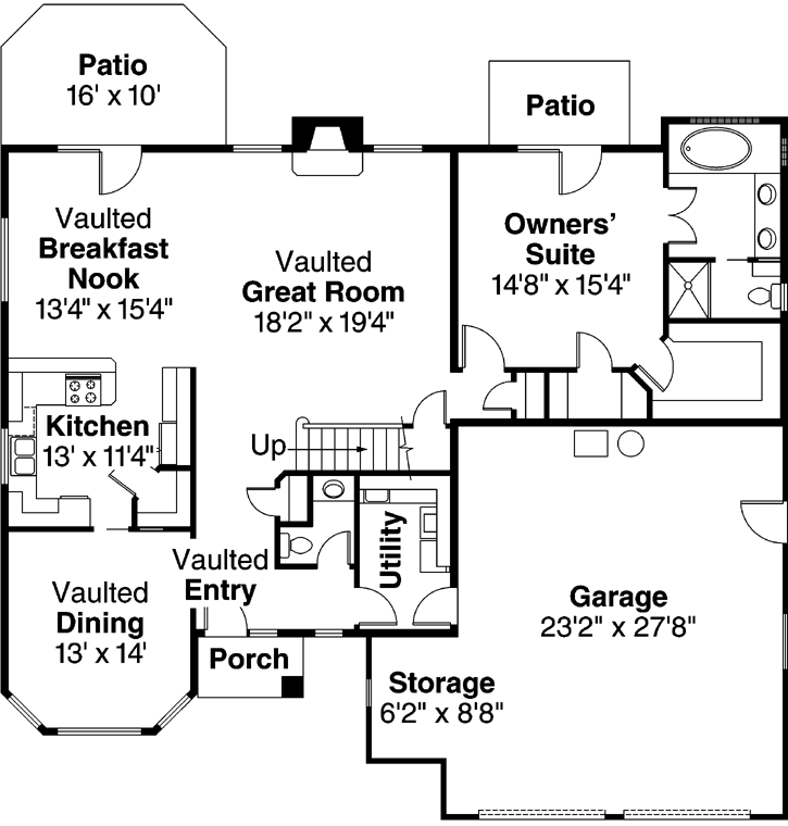 Main Floor Plan: 17-431