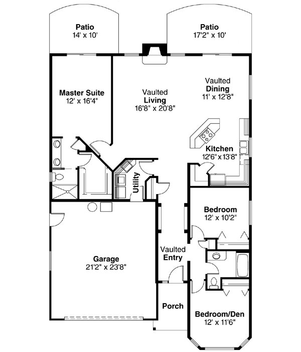 Main Floor Plan: 17-432