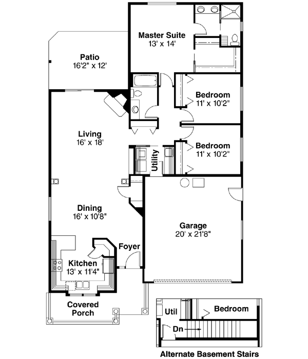 Main Floor Plan: 17-433