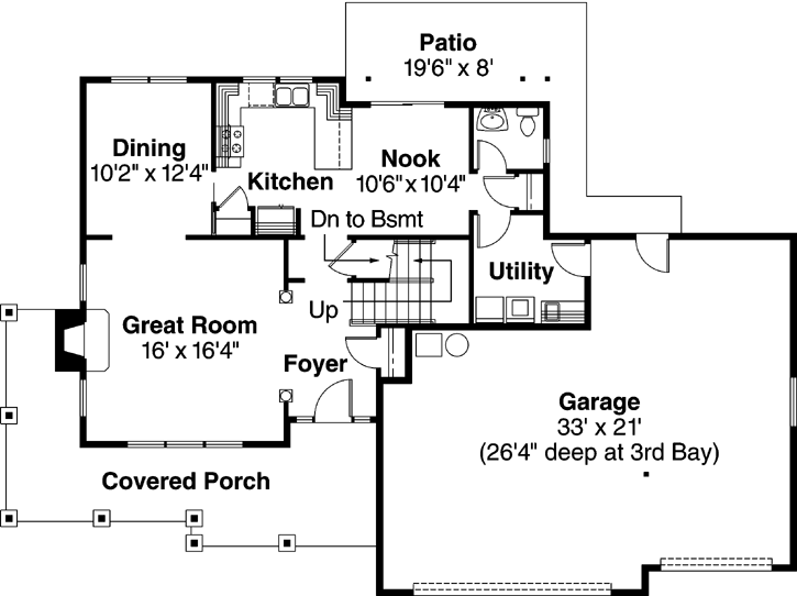 Main Floor Plan: 17-437