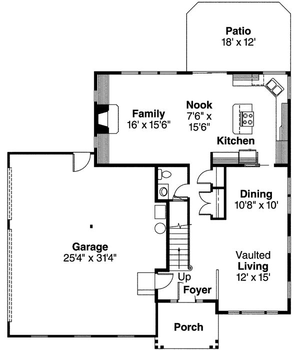 Main Floor Plan: 17-443