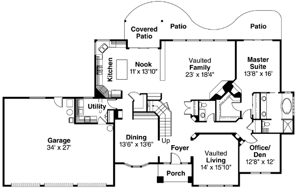 Main Floor Plan: 17-446