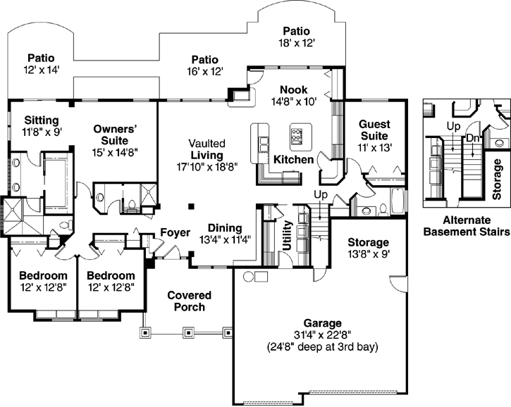 Main Floor Plan: 17-450