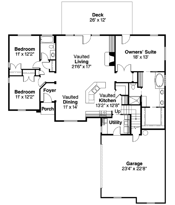 Main Floor Plan: 17-454