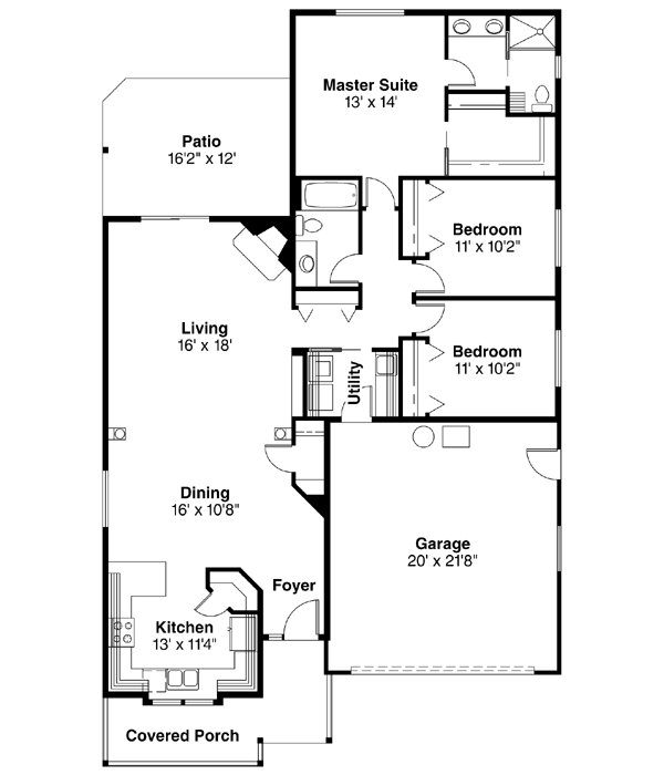 Main Floor Plan: 17-455