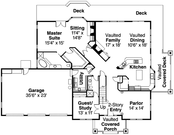 Main Floor Plan: 17-457