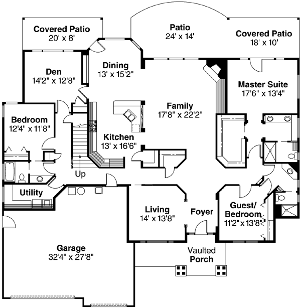 Main Floor Plan: 17-458