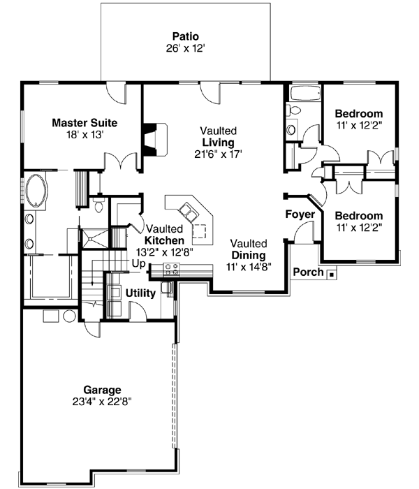 Main Floor Plan: 17-459