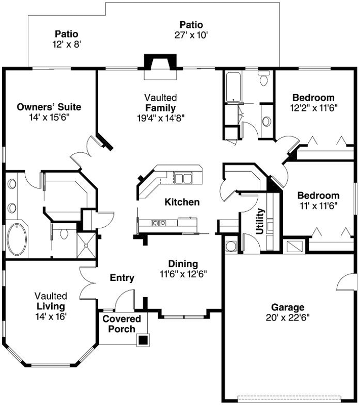 Main Floor Plan: 17-466