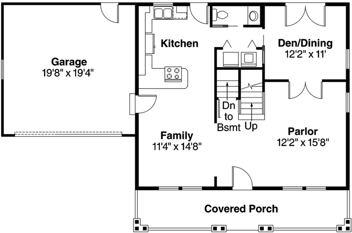 Main Floor Plan: 17-467