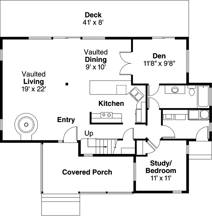 Main Floor Plan: 17-469