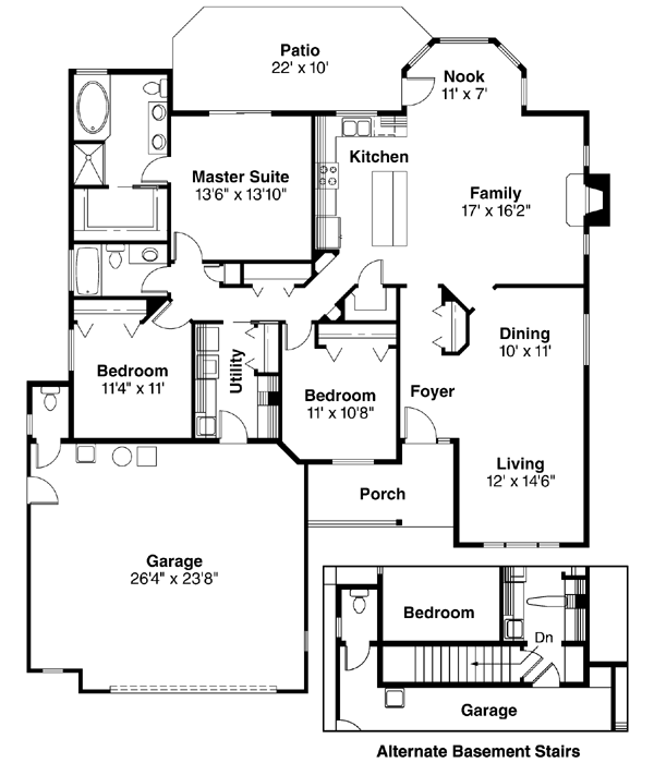 Main Floor Plan: 17-470