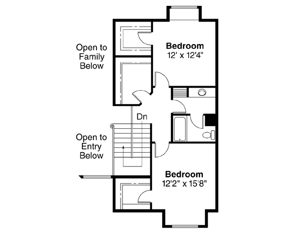 Upper/Second Floor Plan: 17-473