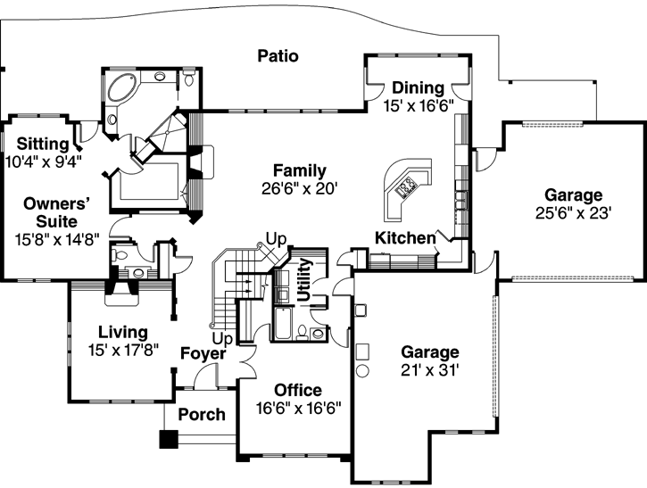 Main Floor Plan: 17-474
