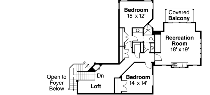 Upper/Second Floor Plan: 17-474