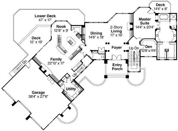 Main Floor Plan: 17-475
