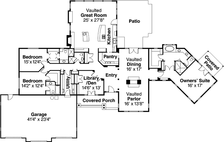 Main Floor Plan: 17-483