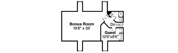 Upper/Second Floor Plan 17-489