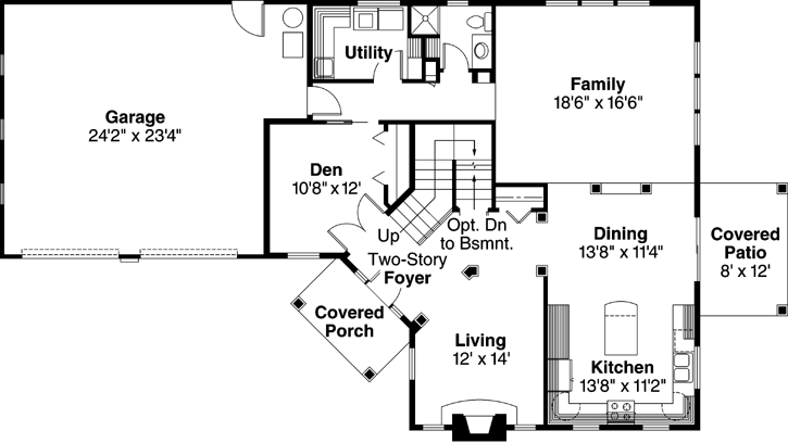 Main Floor Plan: 17-491