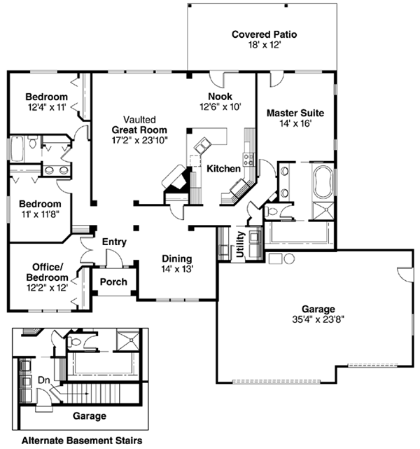Main Floor Plan: 17-493