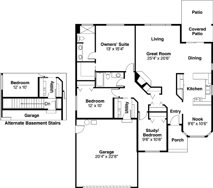 Main Floor Plan: 17-494