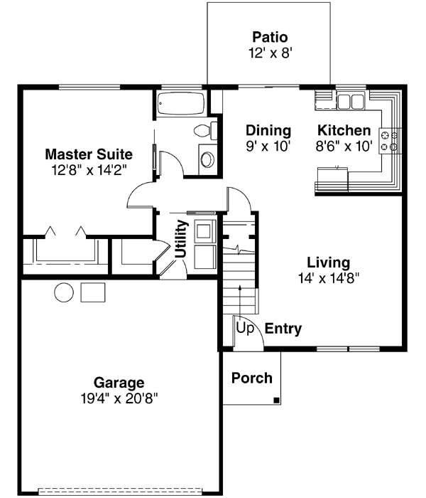 Main Floor Plan: 17-496