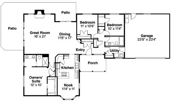 Main Floor Plan: 17-498