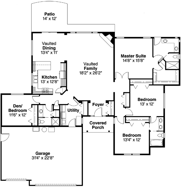 Main Floor Plan: 17-501