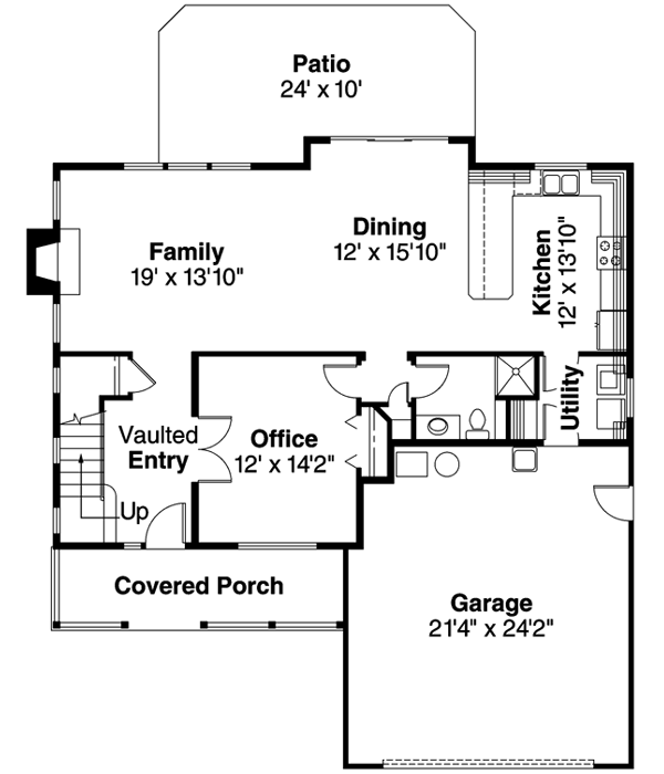 Main Floor Plan: 17-502